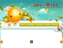 Tablet Screenshot of joyrideschool.com